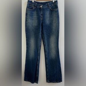 Collusion Women's Flare Jeans in Dark Blue Wash Size:6 NWT